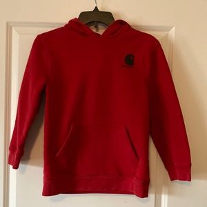 Boys carhartt hoodie.